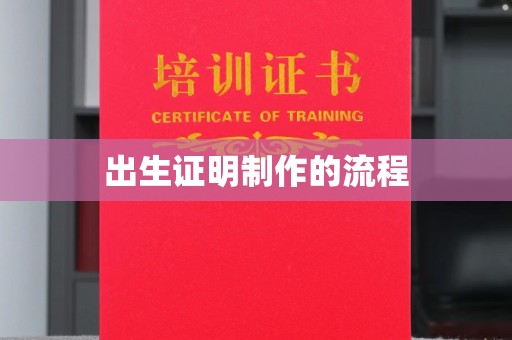山丹出生证明制作的流程