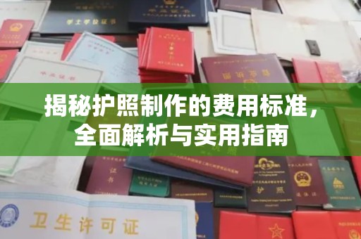 山丹揭秘护照制作的费用标准，全面解析与实用指南