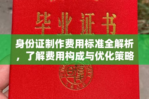 山丹身份证制作费用标准全解析，了解费用构成与优化策略